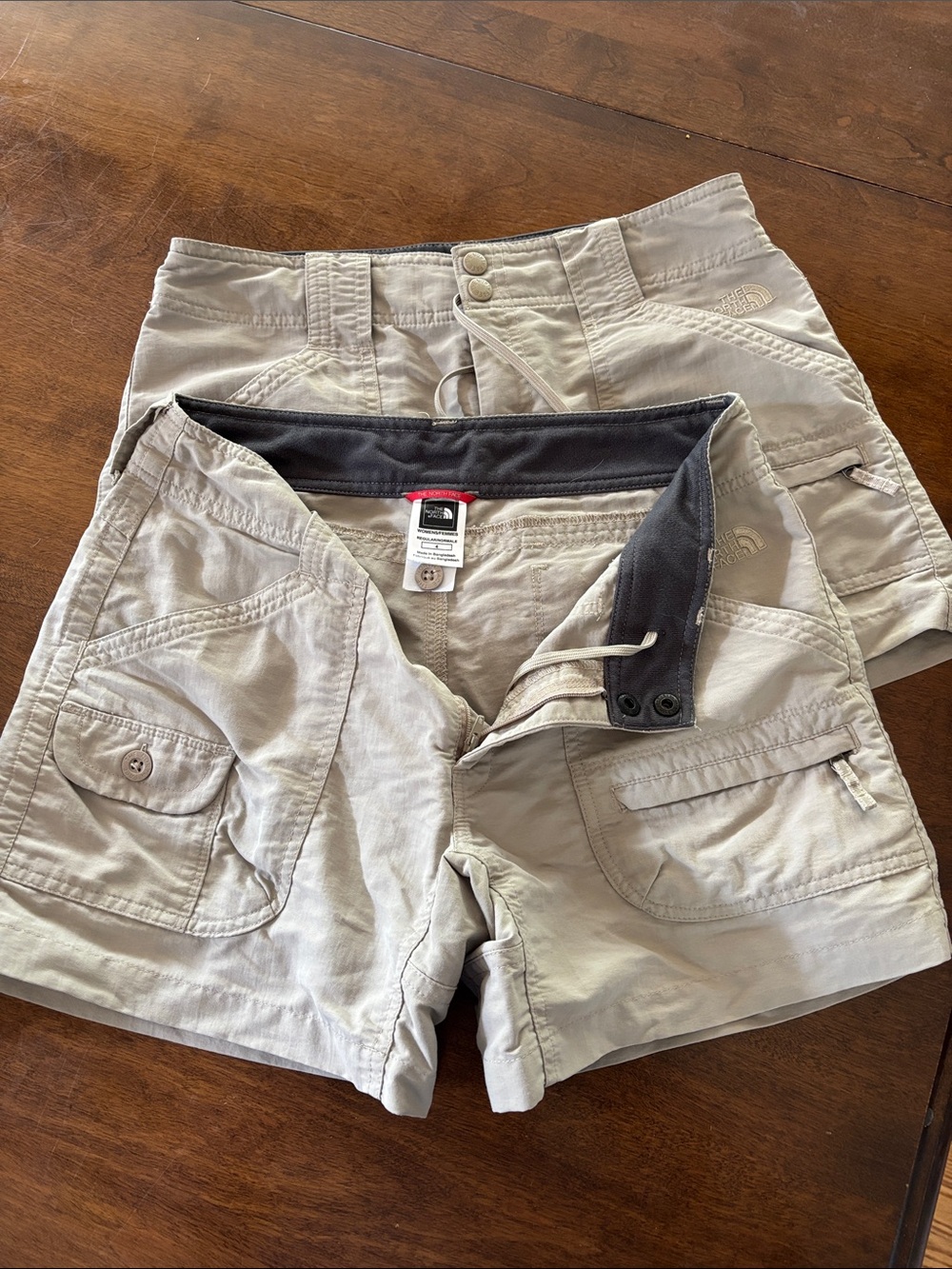The North Face Light Khaki Men's Cargo Shorts